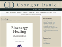 Tablet Screenshot of csongordaniel.com